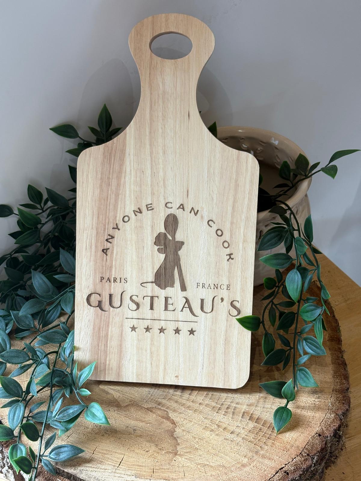 Gusteau's wooden chopping/serving board