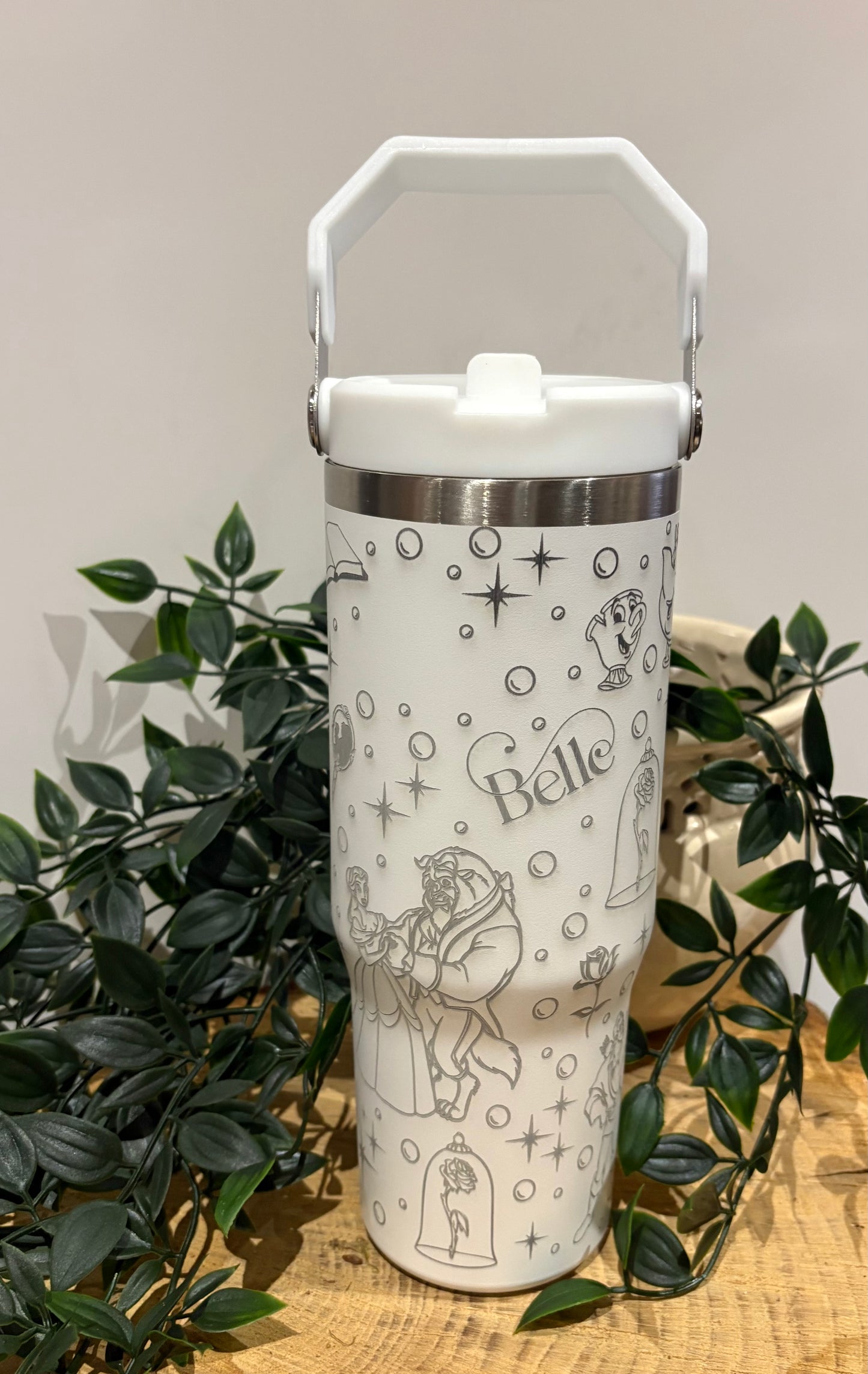 30oz Beauty and the Beast tumbler