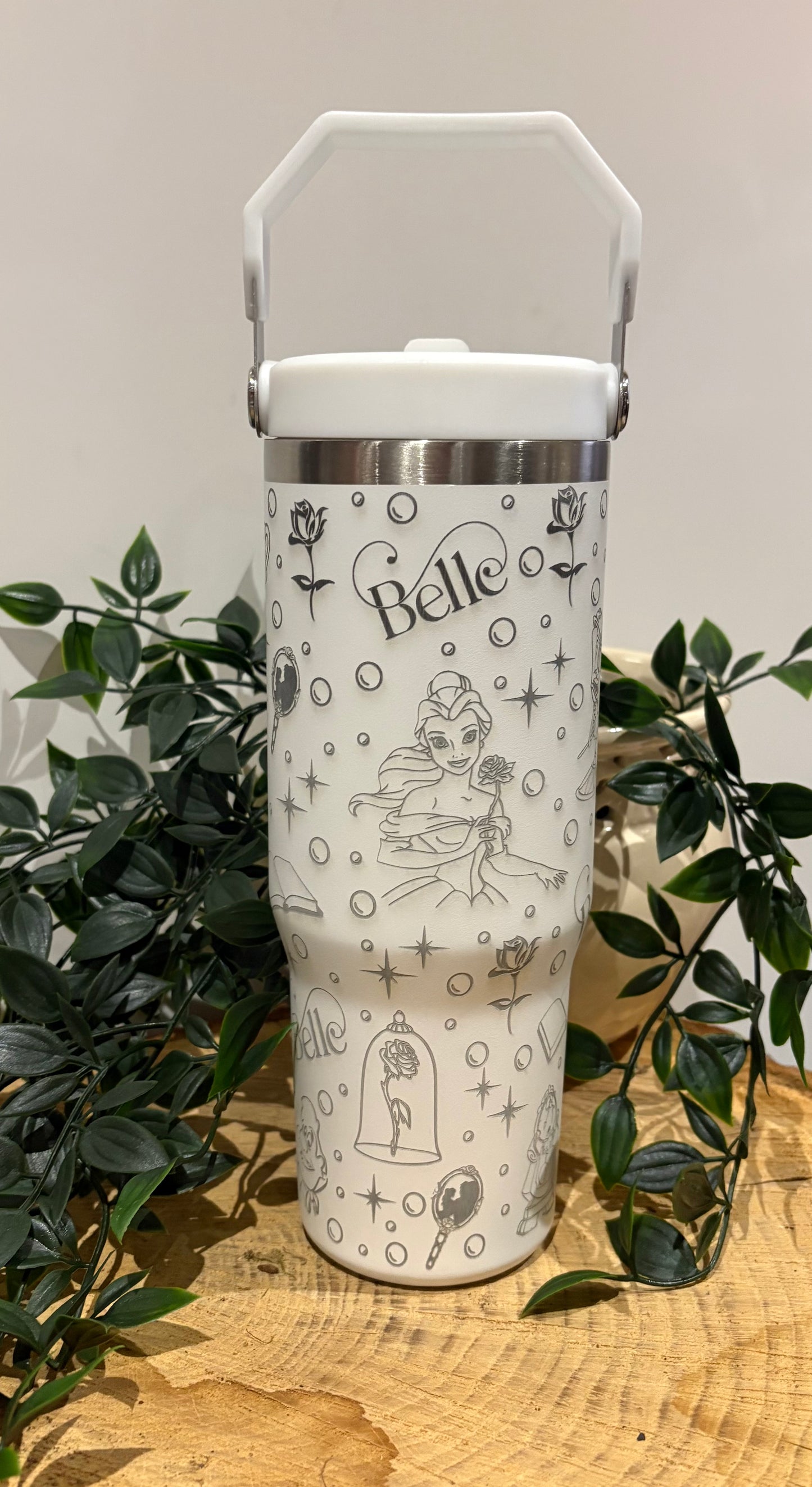 30oz Beauty and the Beast tumbler