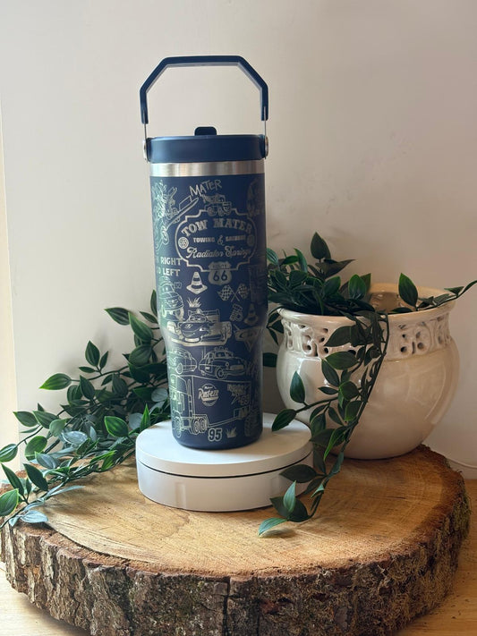 Cars 30oz thermal tumbler