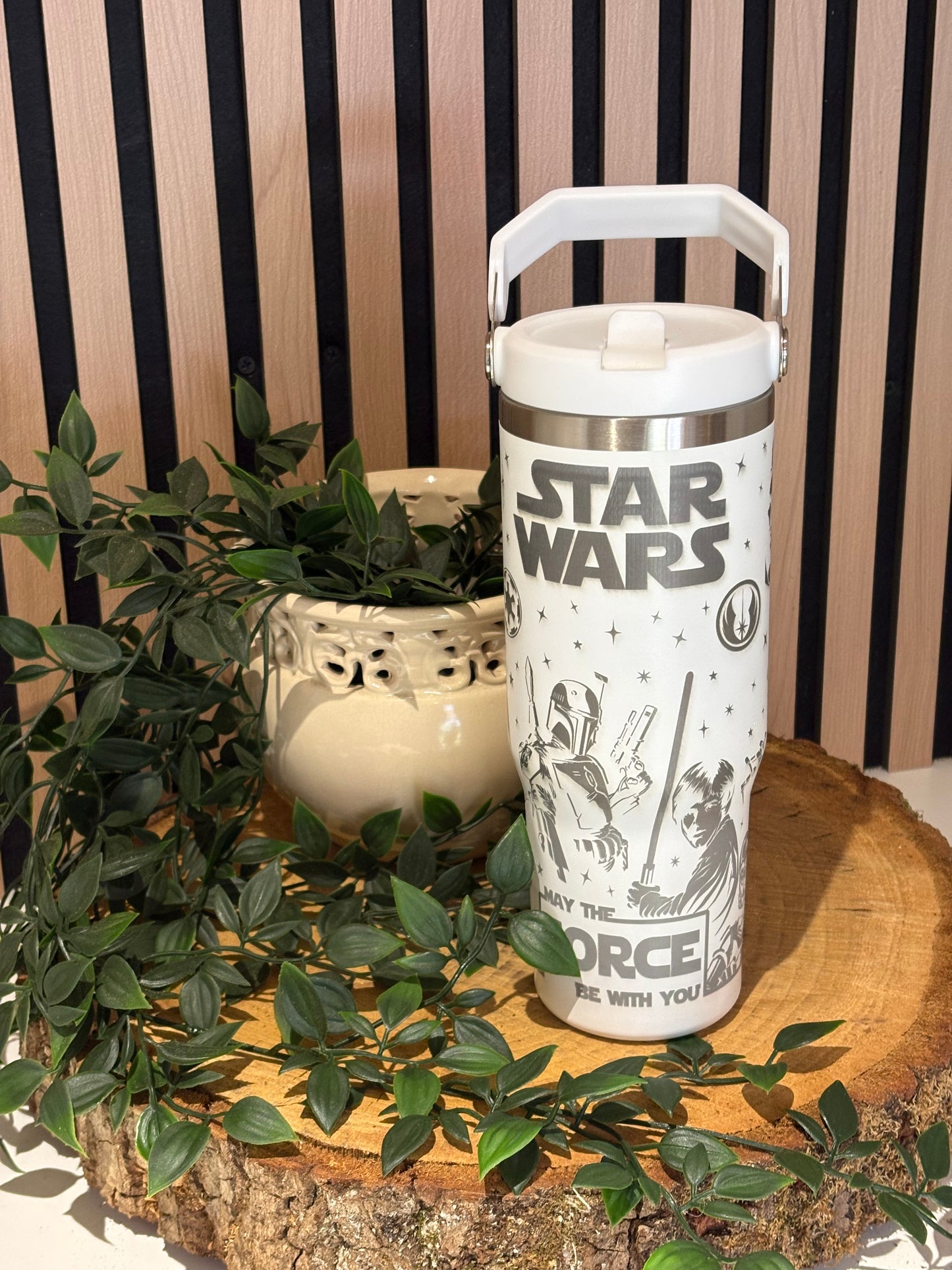 Star Wars themed 30oz thermal tumbler