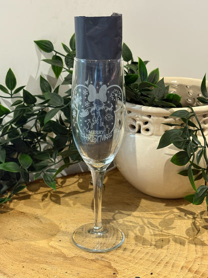 Christmas Champagne Glasses