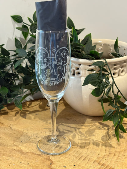 Christmas Champagne Glasses