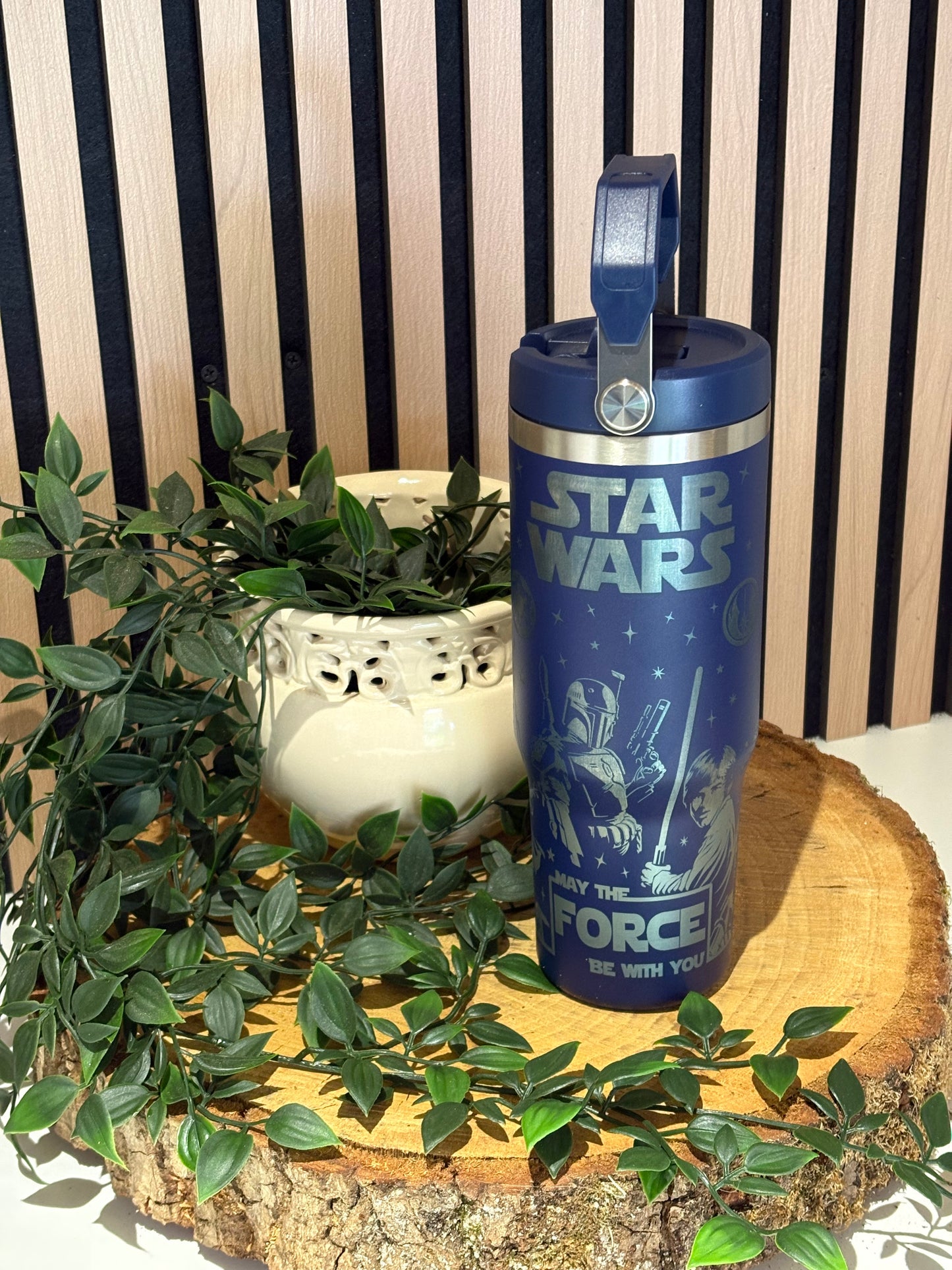 Star Wars themed 30oz thermal tumbler