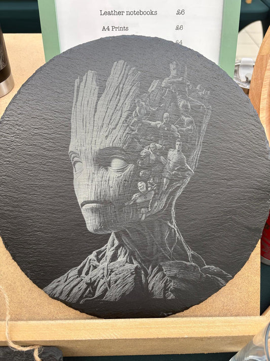 Hero slate placemats