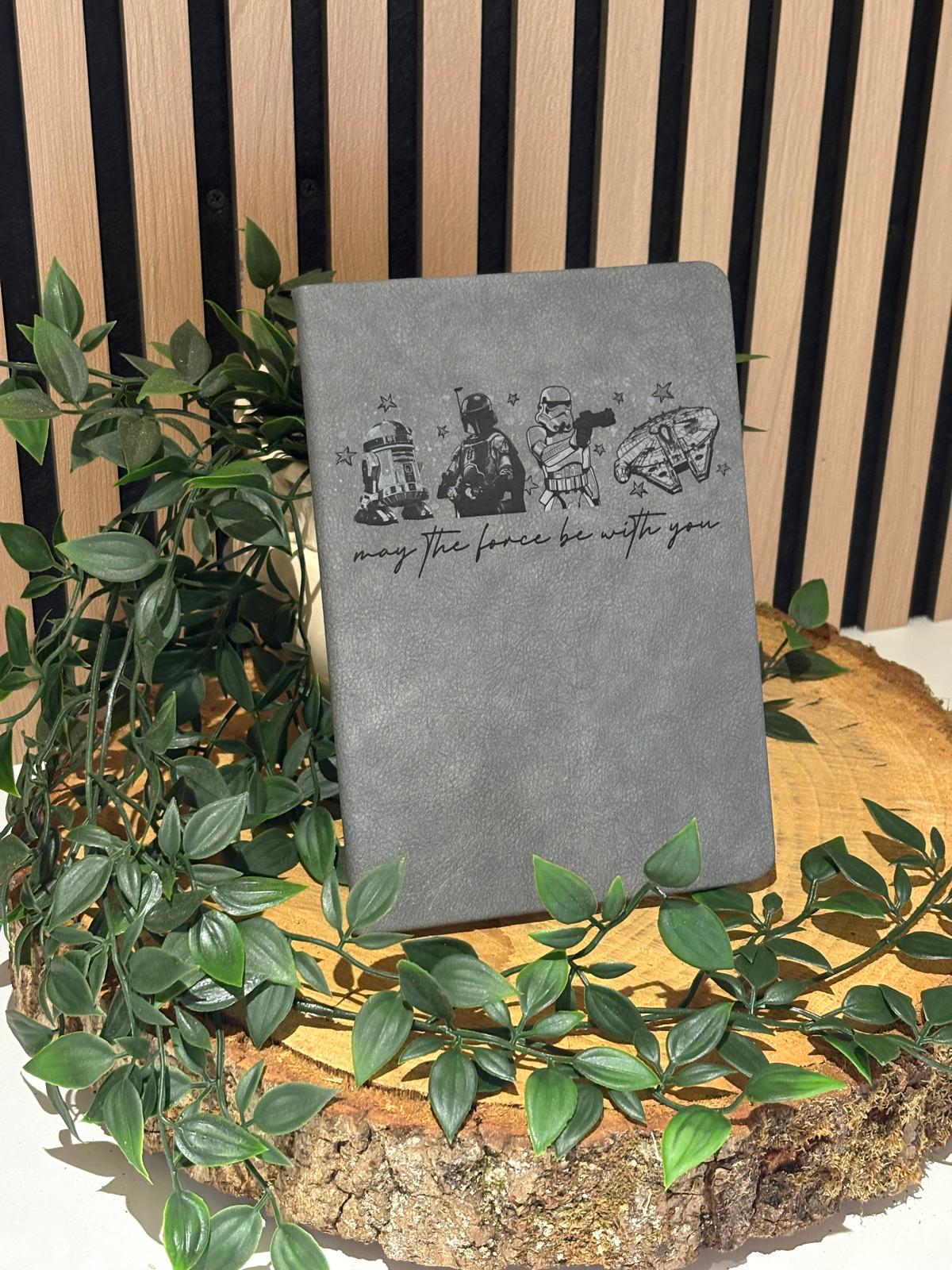 Galactic PU Leather notebooks