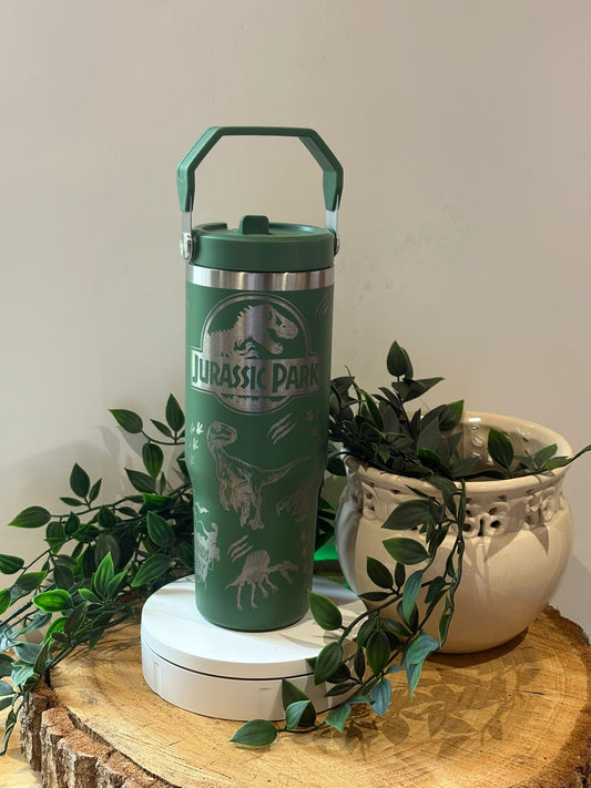 Jurassic 30oz thermal tumbler