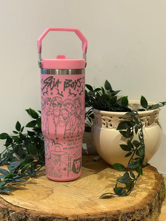 Kpop thermal tumbler
