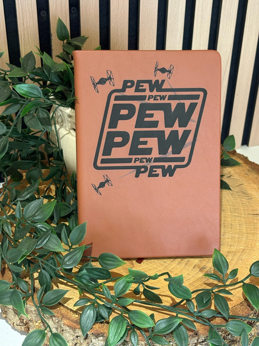 Pew Pew Pew notebook