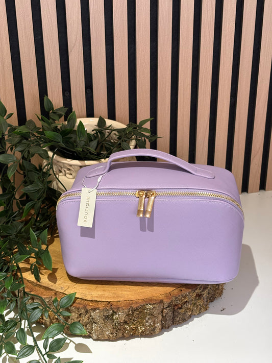 Lavender Princess Make up Pouch