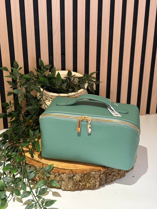 Sage Green Princess Make up Pouch