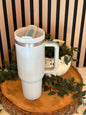 light grey 40oz tumbler