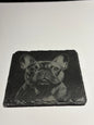Engraved Dog Slate Coaster