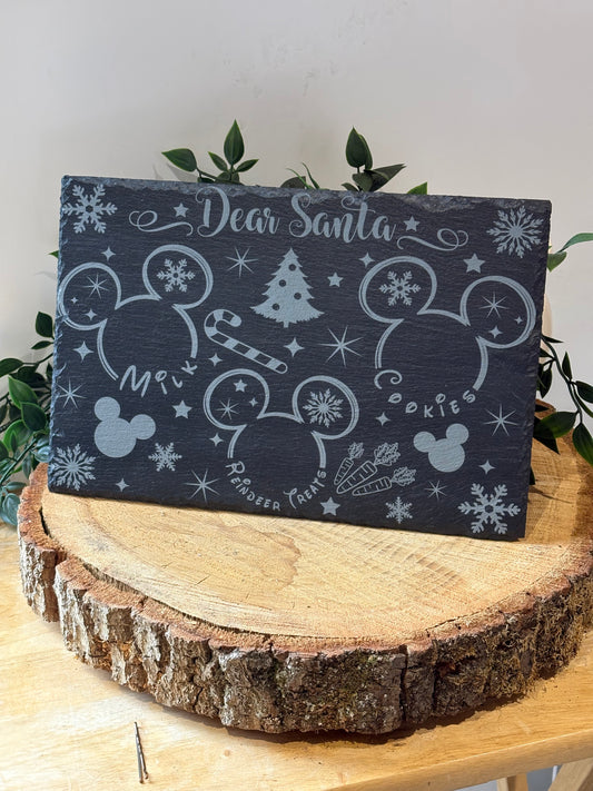Slate santa tray