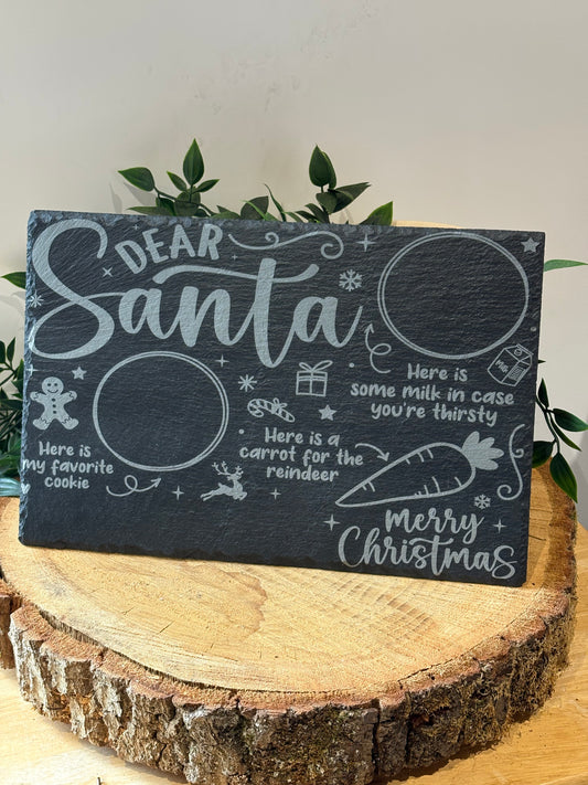 Santa Treat tray