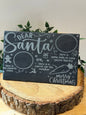 Santa Treat tray