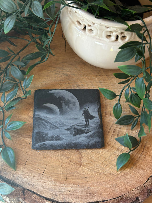 Galactic Slate coasters
