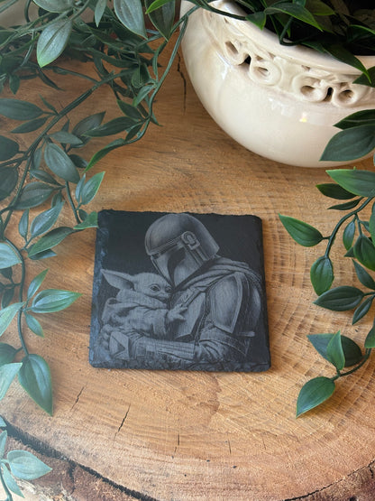 Galactic Slate coasters