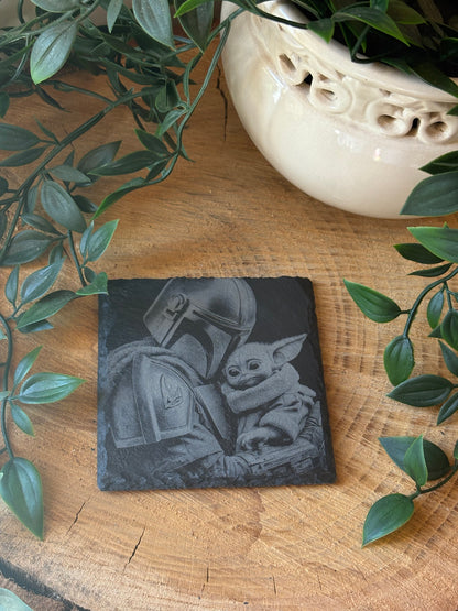 Galactic Slate coasters