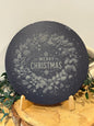 Christmas slate placemats