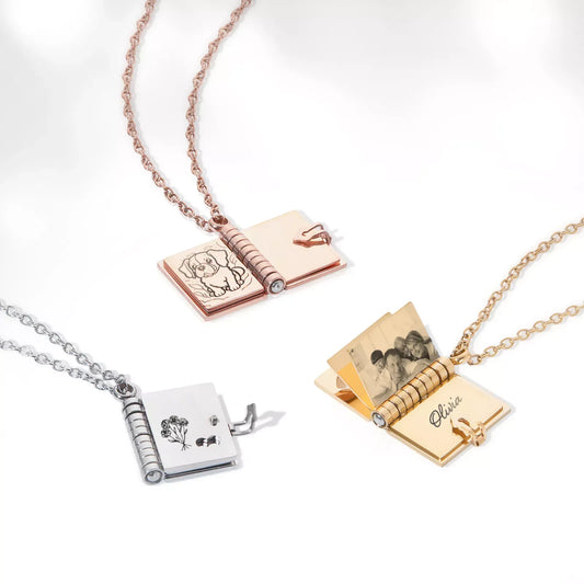 Personalised Storybook Locket Necklace