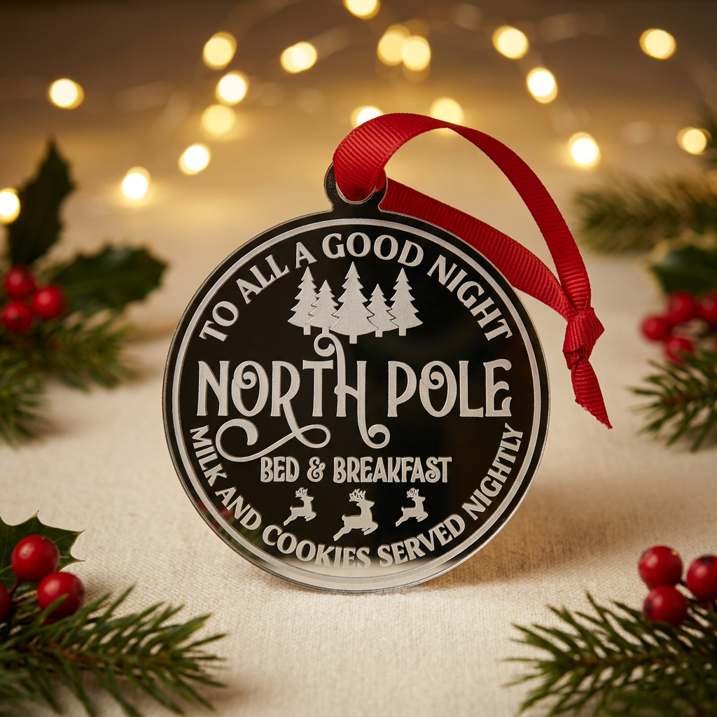 North Pole Christmas decoration