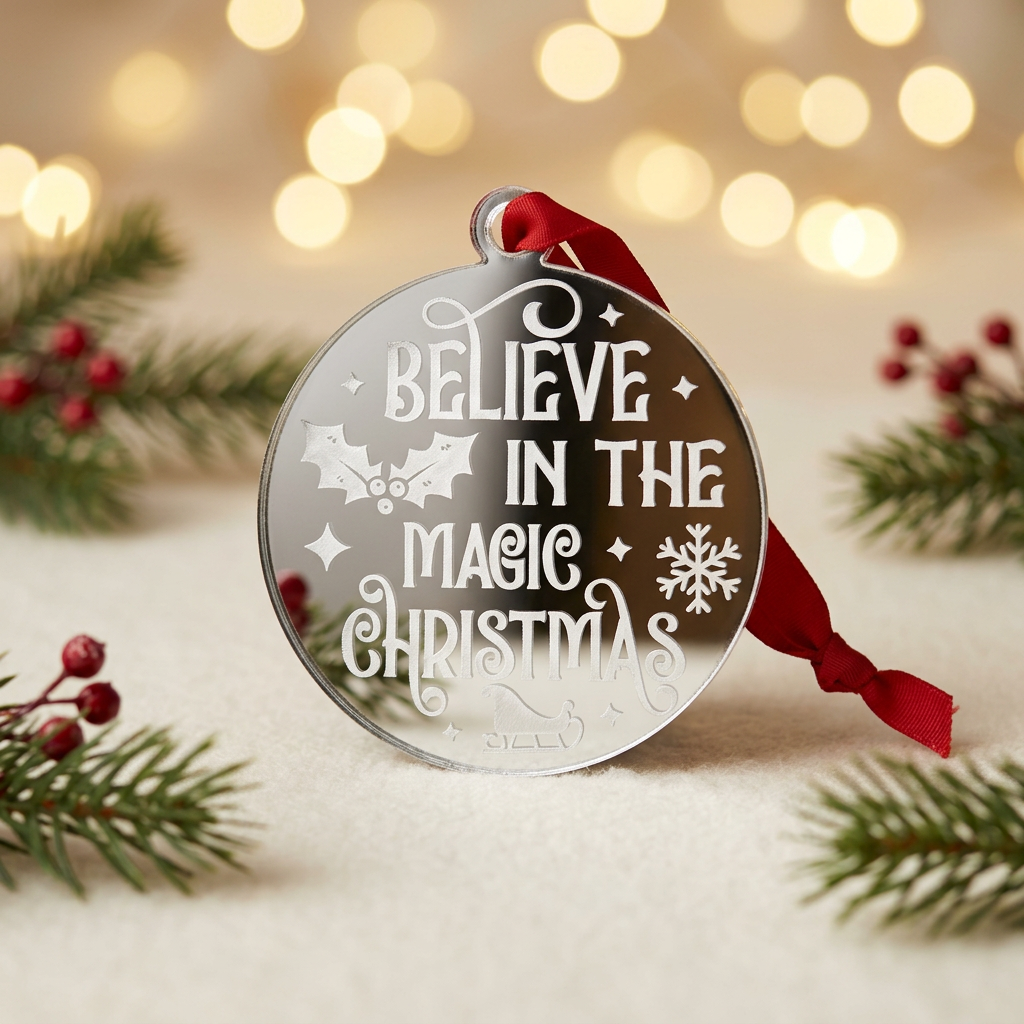 Believe in the Magic of Christmas decoration