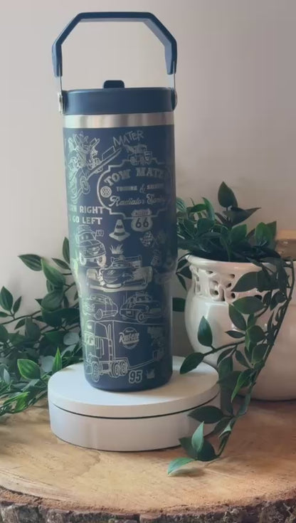 Cars 30oz thermal tumbler