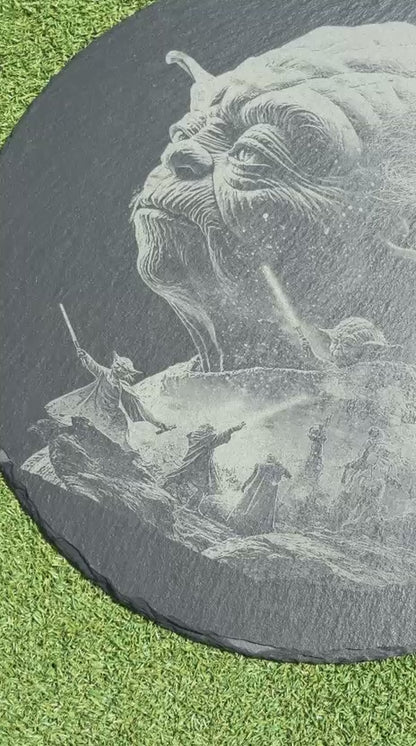 Set of 4 slate placemats